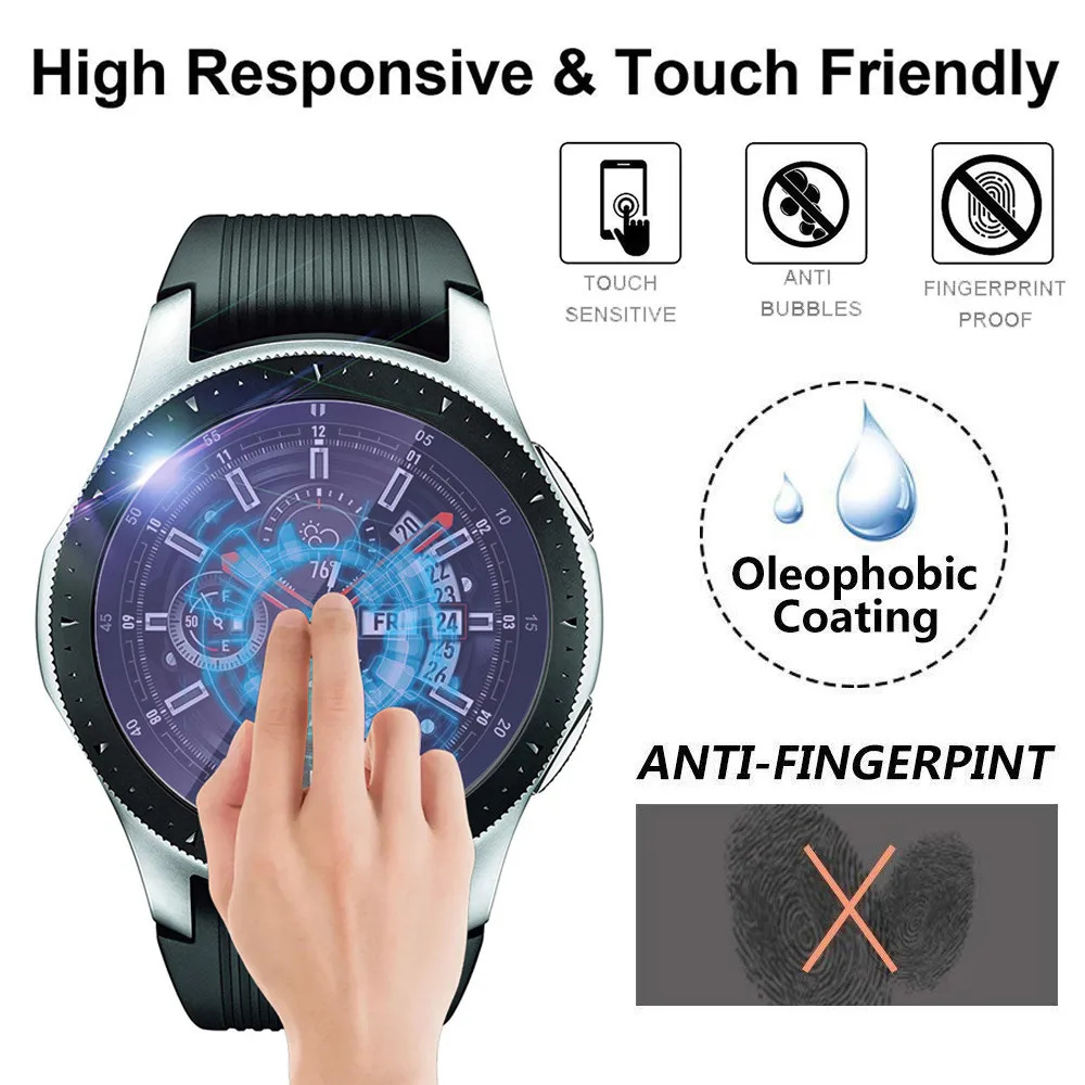 Защита экрана из закаленного стекла с защитой от синего света для Samsung Galaxy Watch 42