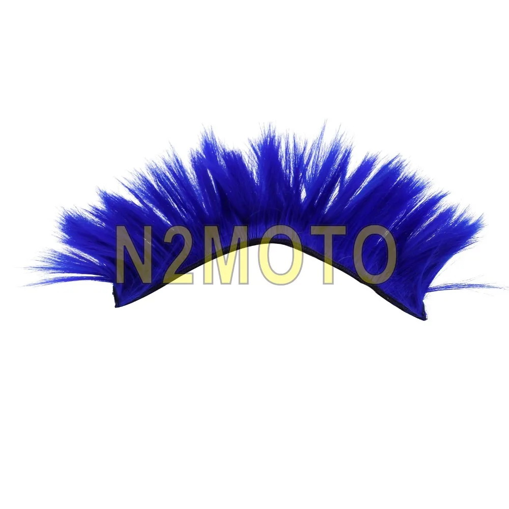 Мотокросса Mohawk шлем волос Панк Красочные моделирование парик для мотоциклетный