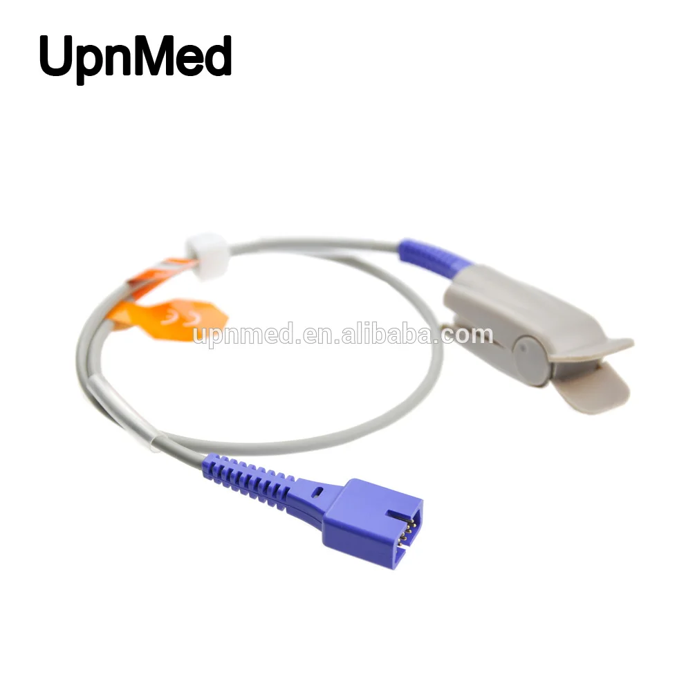 

Compatible Nellcor DS100A adult finger clip spo2 sensor,0.9m,oximax 9pin