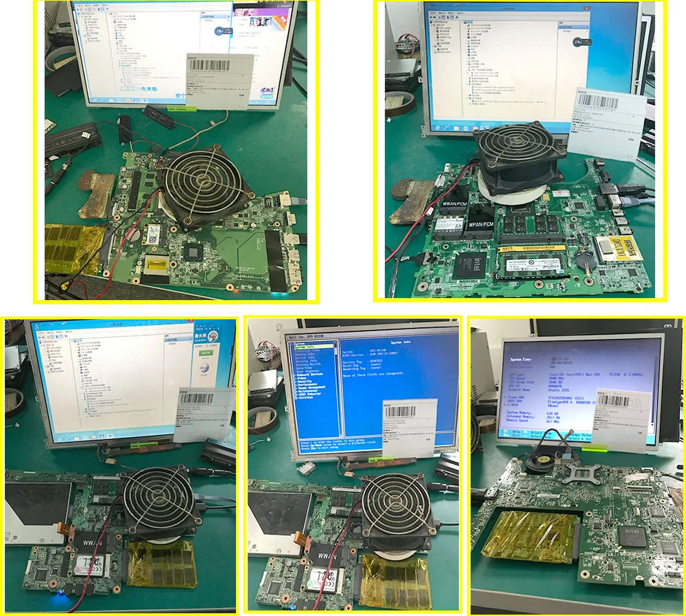 Шели ноутбук материнская плата для Dell Alienware 17 R4 Материнская плата ноутбука W/I7-6700HQ Процессор GTX1070M/8 ГБ Оперативная память KPYXX CN-0KPYXX LA-D751P
