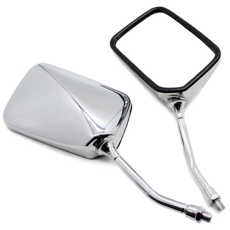 Roaopp 10MM Motorcycle Rear Side View Rearview Mirror For Honda CB400 CB750 CB1000 CB1300 CB-1 VTEC VT250 ZRX400 VYR
