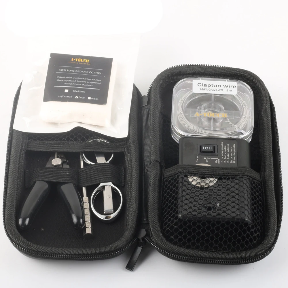 

Vape DIY Tools Kit with Atomizer Resistance Ohm Tester/Fire Digital multi-function Test Tools for Electronic Cigarette