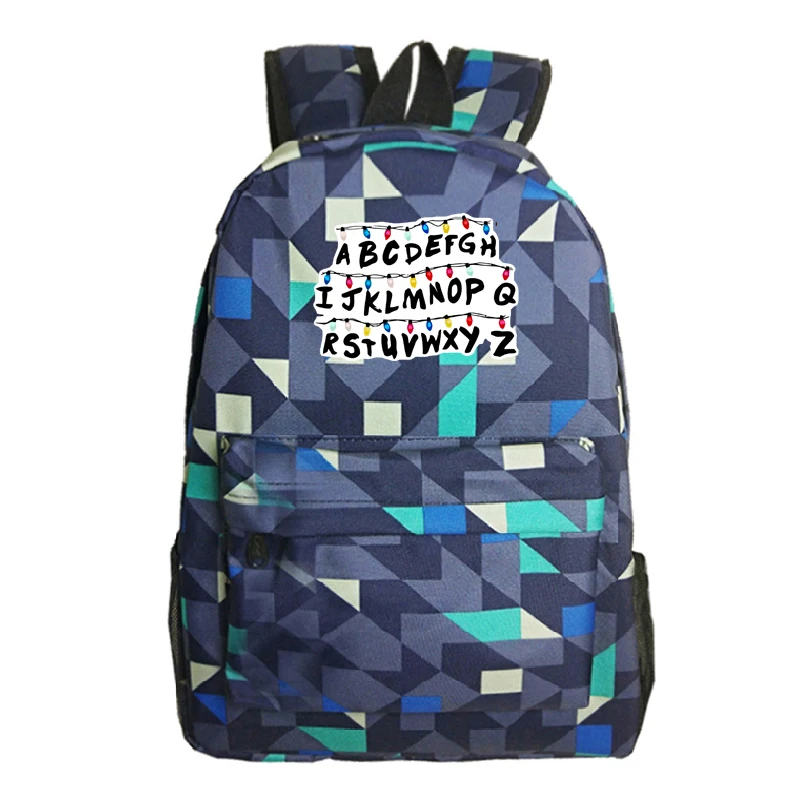 

Stranger Things Backpack Students Boys Girls Bag Fashion Popular Pattern Students School Mochila Teens Men Daily Laptop Rucksack