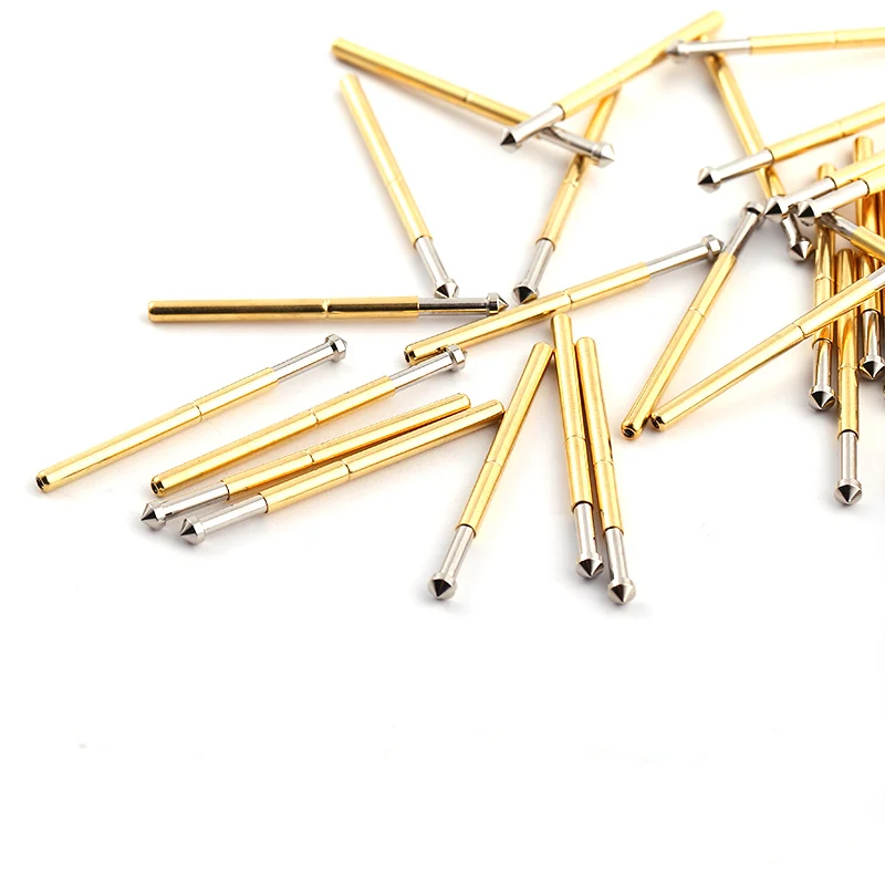 P125-E2 Cone head Test Spring Thimble 100 Pcs/Pack Integrated Detection Probe Tool Accessories