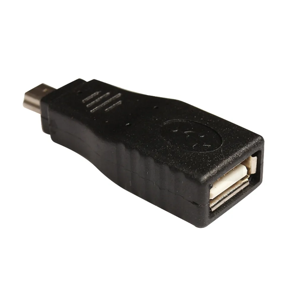 Переходник OTG F/M USB 2 0 Мама в Mini папа адаптер переходник заводская цена Прямая