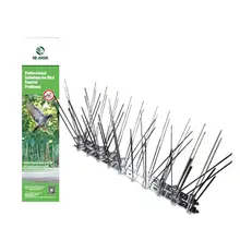 1PC 25CM Stainless Steel Bird Spikes Eco-friendly Anti Pigeon Nail Bird deterrent tool for Pigeons and other small birds fence