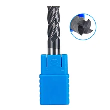 HRC50 4 Flöte Gesicht Mühle 1mm-12mm 2mm 2,5mm 3mm 4mm 5mm 6mm Legierung Schneidwerkzeug Ende Mühle Wolfram Stahl Fräser