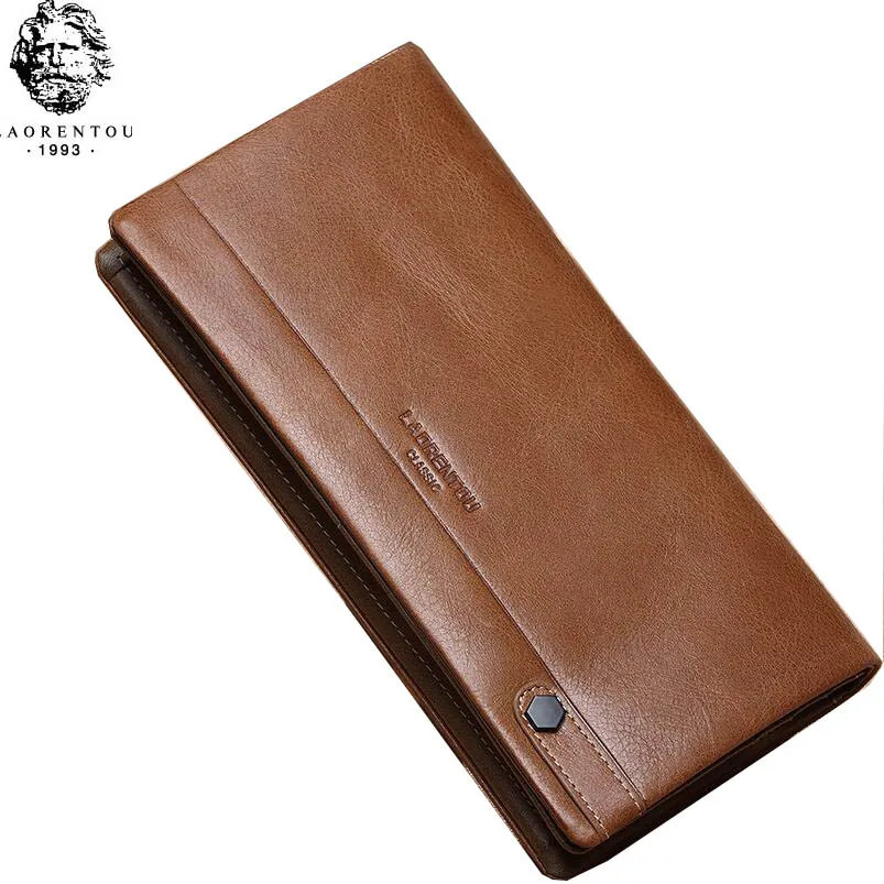 

LAORENTOU luxury fashion high-grade leather clutch bag 2018 new brand-name products 100% high-quality female famous brand
