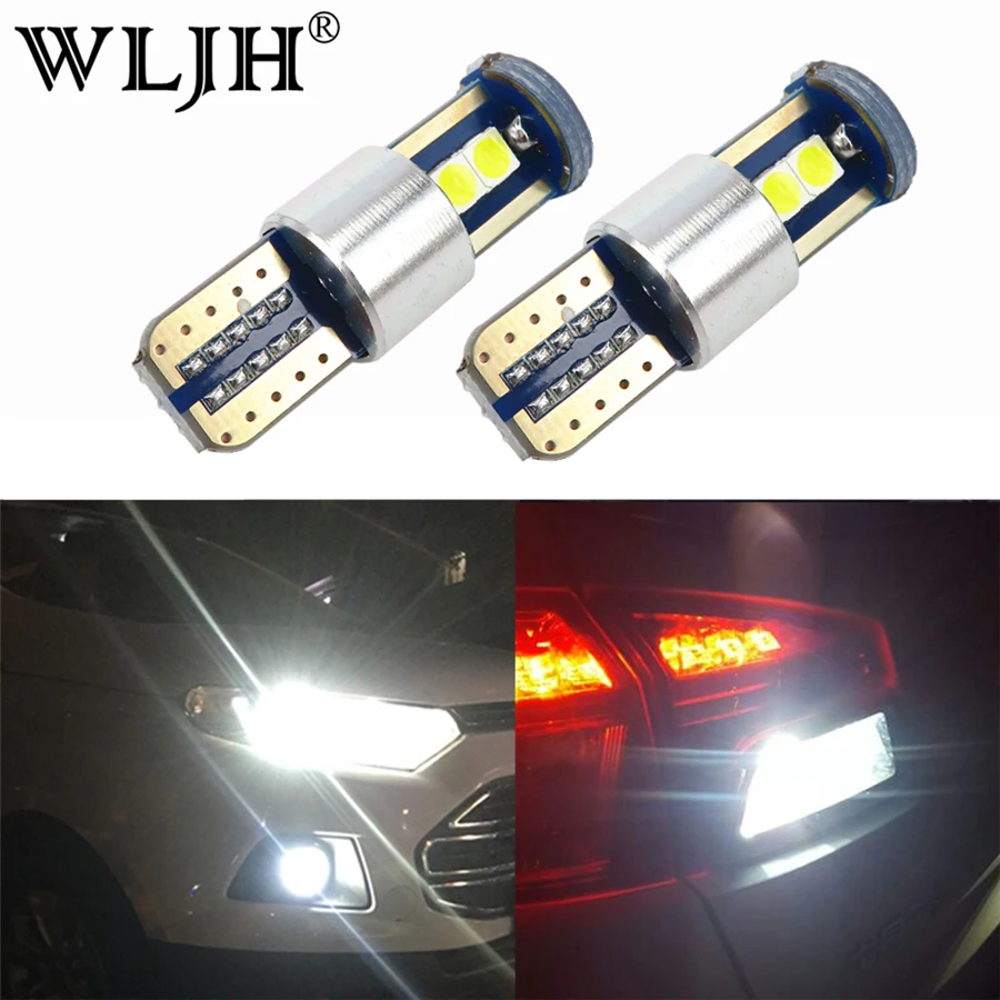

WLJH 2x Canbus T10 W5W LED Parking Clearance Light Bulb For Volvo Subaru Audi Seat Leon Honda Civic Mini Cooper Hyundai Kia Ceed