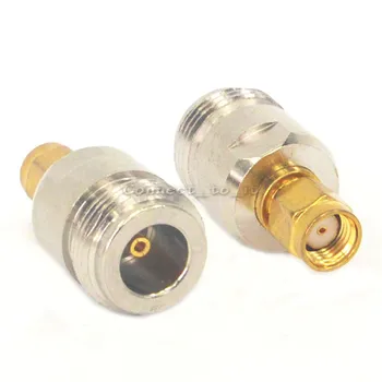 

100 Pieces shipping by DHL SMA - N adapter RP SMA male(female pin) to N female straight connector adaptor