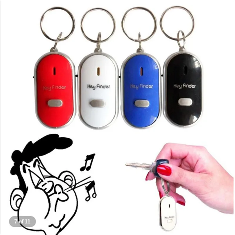 

Whistle Voice Control Smart Tag Tracker Anti-lost Pet Key Kids Old Man Finder Alarm Locator Valuables as Gift For Child