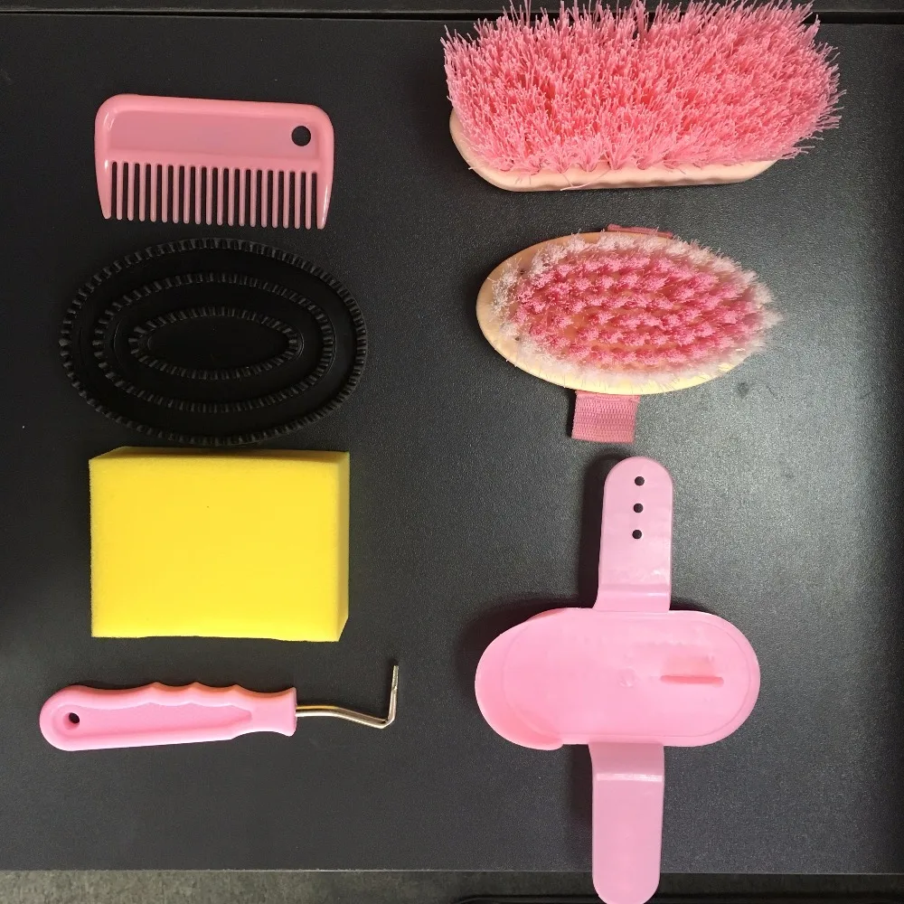 

New Horse Racing Equipment Dusting Brush Head Dust Cleaning Tool Horse Grooming Kit Cleaning Set Saddlers Equestrian Accessories