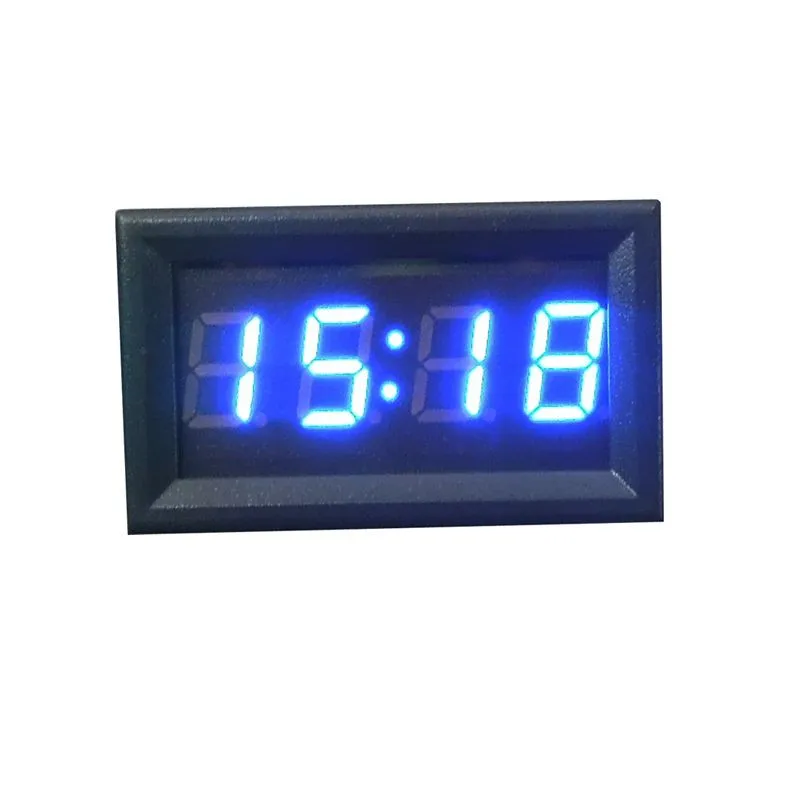 Automotive Electronic Clocks Car Motorcycle Accessory 12V/24V Dashboard LED Display Digital Clock dropship J25 - Цвет: C