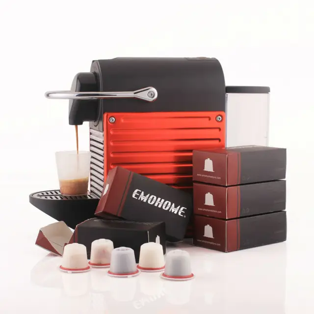 Best Price EM-03 Espresso Reusable refillable Coffee Capsule cup compatible with NESPRESSO machines 200 pcs inside (no machine!) Best Price EM-03 Espresso Reusable refillable Coffee Capsule cup compatible with NESPRESSO machines 200 pcs inside (no machine!)