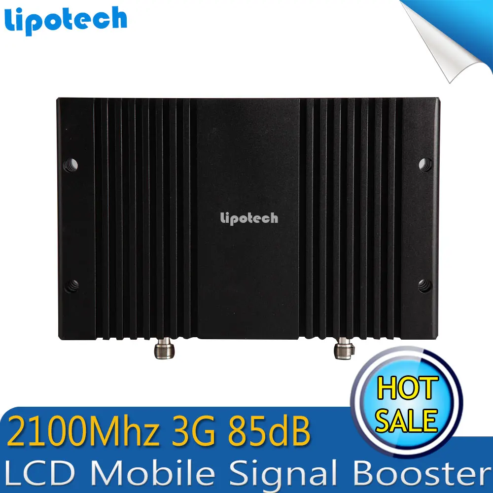 

High Gain! 3G WCDMA 2100mhz Mobile Cellphone Signal Booster Amplifier 85dB UMTS Cellualr Repetidor Signal Repeater with LCD AGC