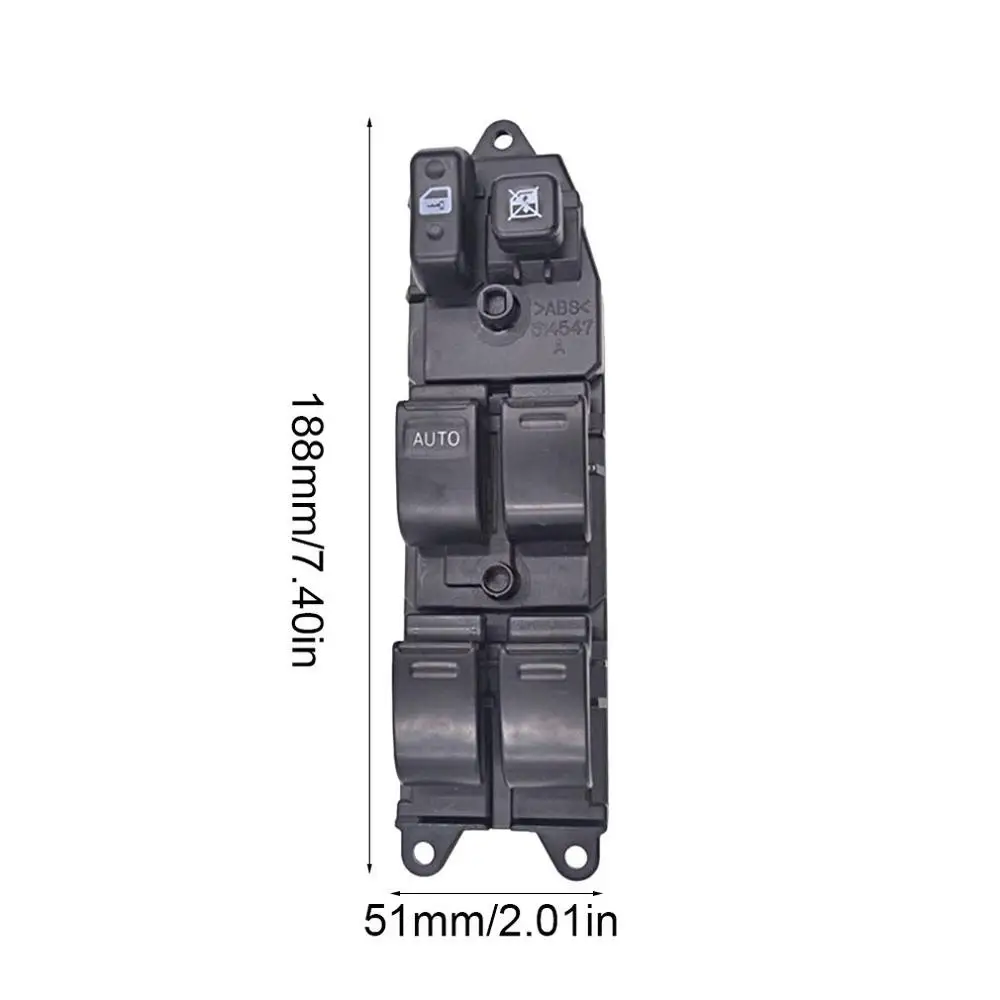 Для Toyota 01-04 Rav4 Rav 4 Главный переключатель стеклоподъемника 84820-42090 Замена изысканно спроектированный прочный