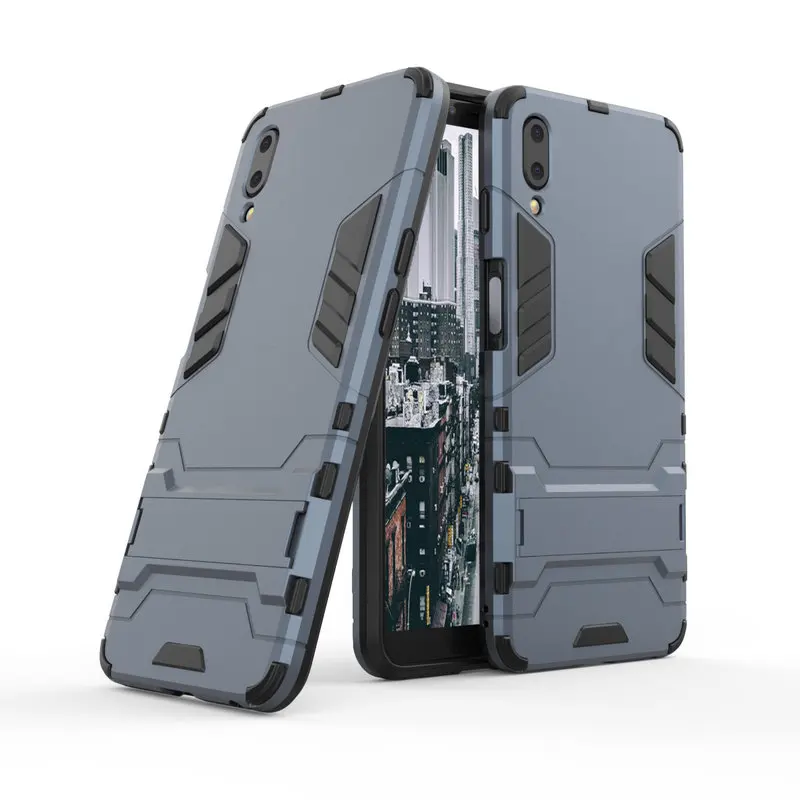 

Armor Shockproof Case For Meizu E3 3D Shield PC+Silicone Phone Case Cover For Meizu M6s M6T Meilan 6T Case Fundas Capa