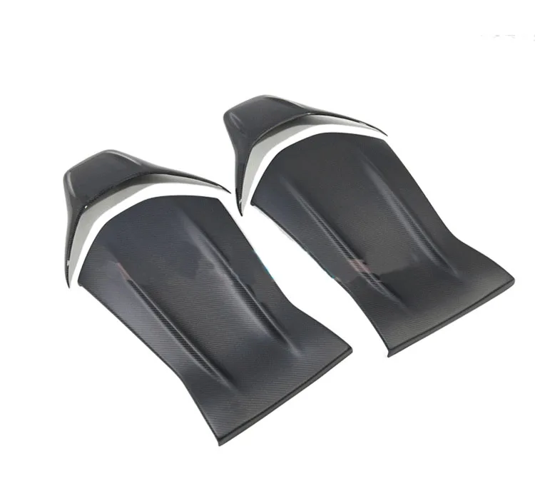 4 шт./компл. сиденье из углеродного волокна задняя крышка отделка для производительности сиденья для Mercedes A45 cl45 GLA45 C63 AMG
