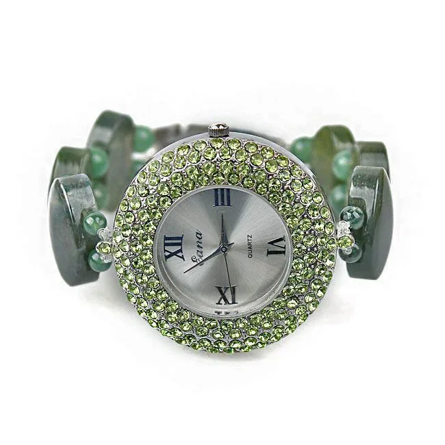 Прямые продажи, распродажа, часы-браслет из настоящей MS,, натуральные индийские Агатовые камни, подарочный набор, сверло для женщин