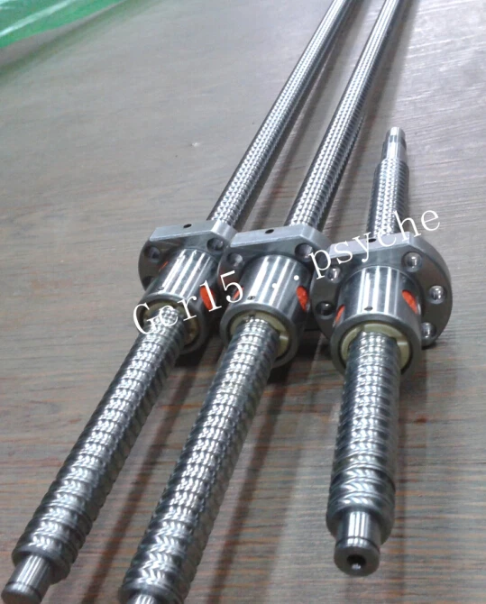 3pcs anti backlash ballscrew RM1605 L400/1500/1500mm ball screw with