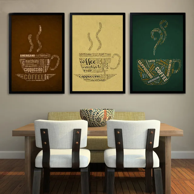 Sure Life Vintage Coffee Cup Poster Paintings On Canvas Wall Art Sure Life Vintage Coffee Cup Poster Paintings On Canvas Wall Art Print Pictures For Bar