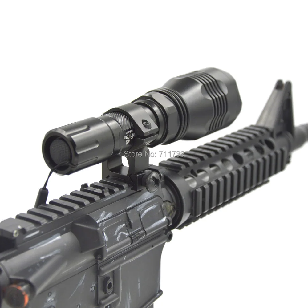 AloneFire 25GK 25,4 мм кольцо крепления оптического прицела фонарь-лазер прицел крепление держатели для 20 мм рельсовый пистолет крепление для гусеницы