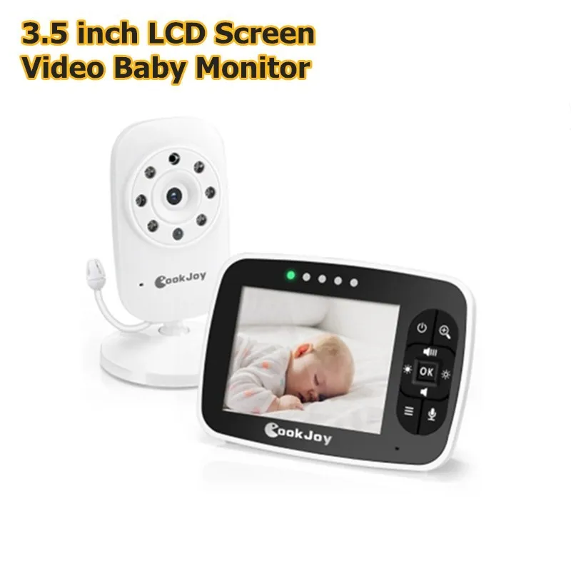 FIMEI COOKJOY SM35RX Детские спальные мониторы 2 4 ГГц 3 5 дюймов температура с ЖК дисплей