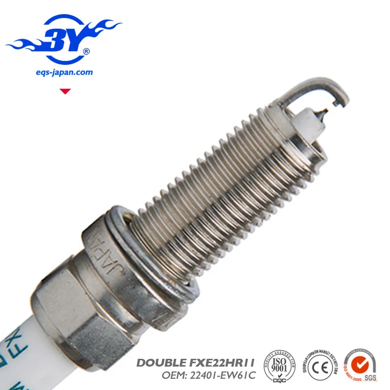 

4pcs/lot . FXE22HR11 22401-EW61C Double Spark Plug for 22401-EW61C 22401EW61C ILZKAR7A10 DILKAR7A11 DF7H-11B REA9WYPB4