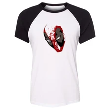 Cotton T-shirts women Short Sleeves Christmas Funny Cute deadpool and Spider-Man Design Top Tees Fashion Casual Tshirt for girls
