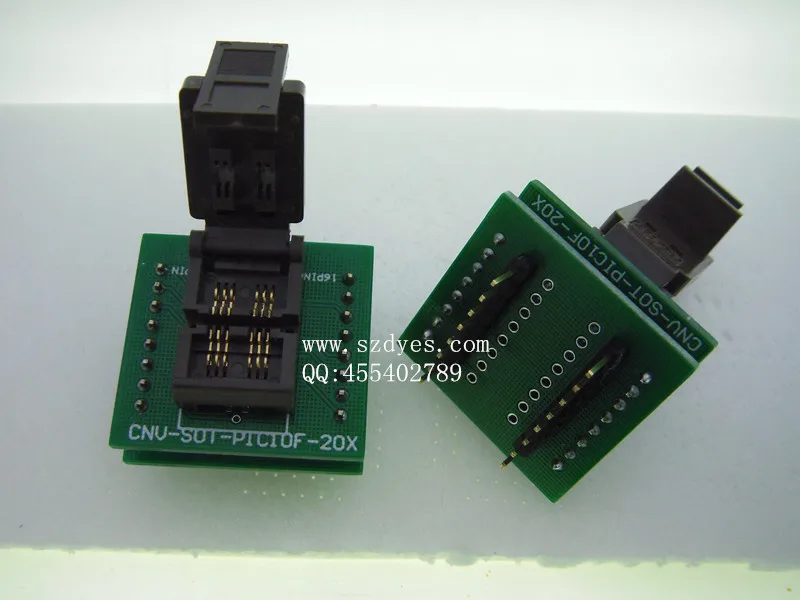 

IC test socket programming SOT23-6 seat SOT23-5 seat ic adapter SOT23 IC test seat CNV-SOT-PICIOF-20X MADE IN CHN FREESHIPPING