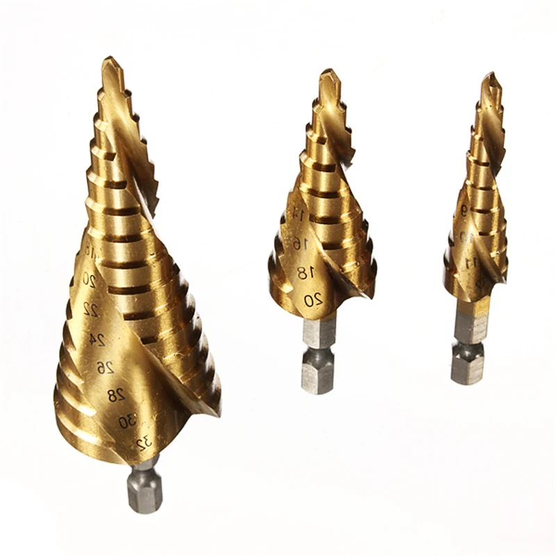  Xcan 3/pcs 4-12/20/32mm HSS Spiral Grooved Center Drill Bit Solid Carbide Mini Drill Accessories Ti