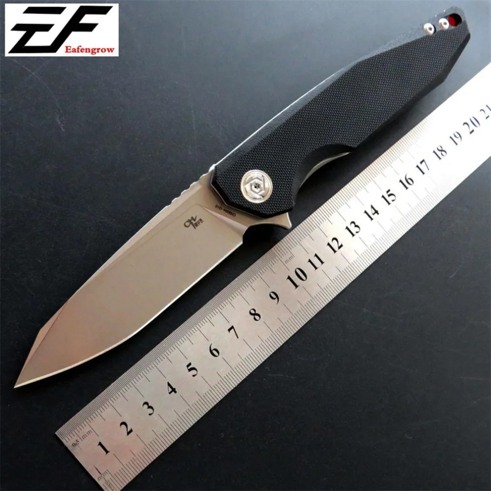 

High Quality CH3004 Camping Folding Knife D2 Steel Blade G10 Handle Two Colors EDC Outdoor Hand Tools
