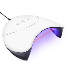 Лампа для ногтей 36 Вт Светодиодный УФ гель сушка ногтей; уход свет с 60 s/90 s/120 s таймер портативный маникюр, полировка ногтей машина с автоматическим Se