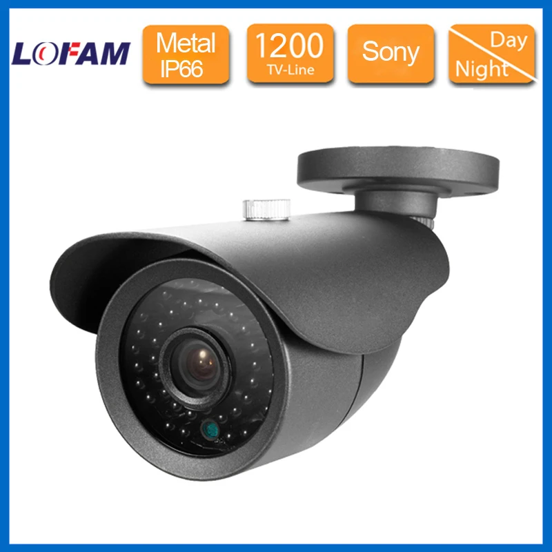 2.8MM 3.6MM 8MM Security Cameras Bullet CCTV 1200TVL indoor/Outdoor Waterproof