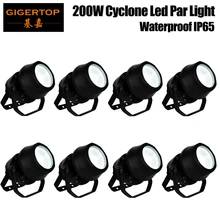 8X200 Вт сценические фонари par белого цвета омывающая точечная светодиодный водонепроницаемый открытый ночной клуб вечерние DJ театральная церковь барное сценическое освещение