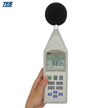 

NEW TES-1353S Digital Integrating Sound Level Meter USB 30 to 130dB