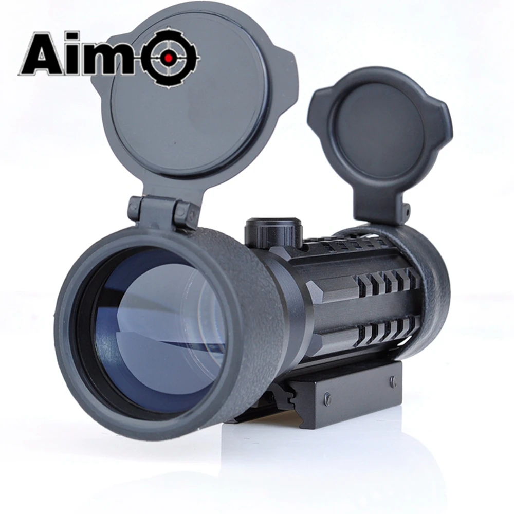 

Aim-O Red Green Dot Hunting Rifle Scope 2x42 11mm or 20mm Weaver Mount Rail Airsoft Scope AO3013