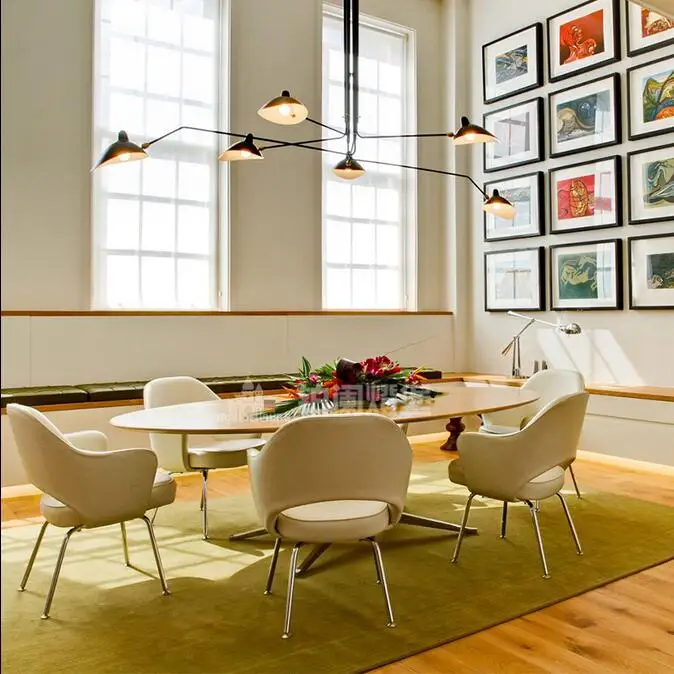 

The original eco-design Iron models claws long swinging duckbill ceiling lights living room dinner decoration lamp