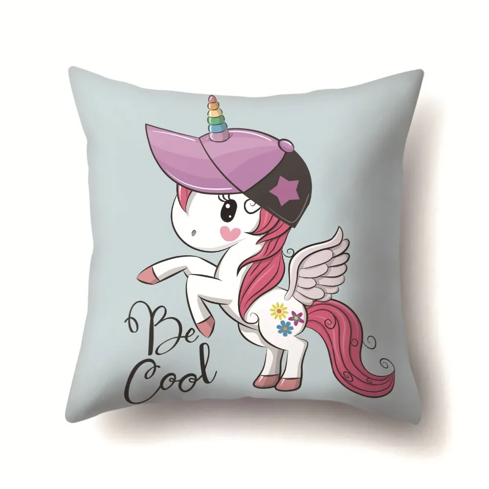 Mordern Cartoon Cushion Unicorn Decoration Car Seat Chair Waist Throw Pillow Home Decor Cojines Decorativos Para Sofa Almofad Mordern Cartoon Cushion Unicorn Decoration Car Seat Chair Waist Throw Pillow Home Decor Cojines Decorativos Para Sofa Almofad