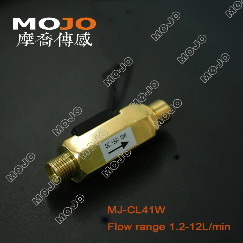 

2020 MJ-CL41W 1/4'copper material mass air flow sensor water controller switch use for mechanical equipment with 10% Flow Switch