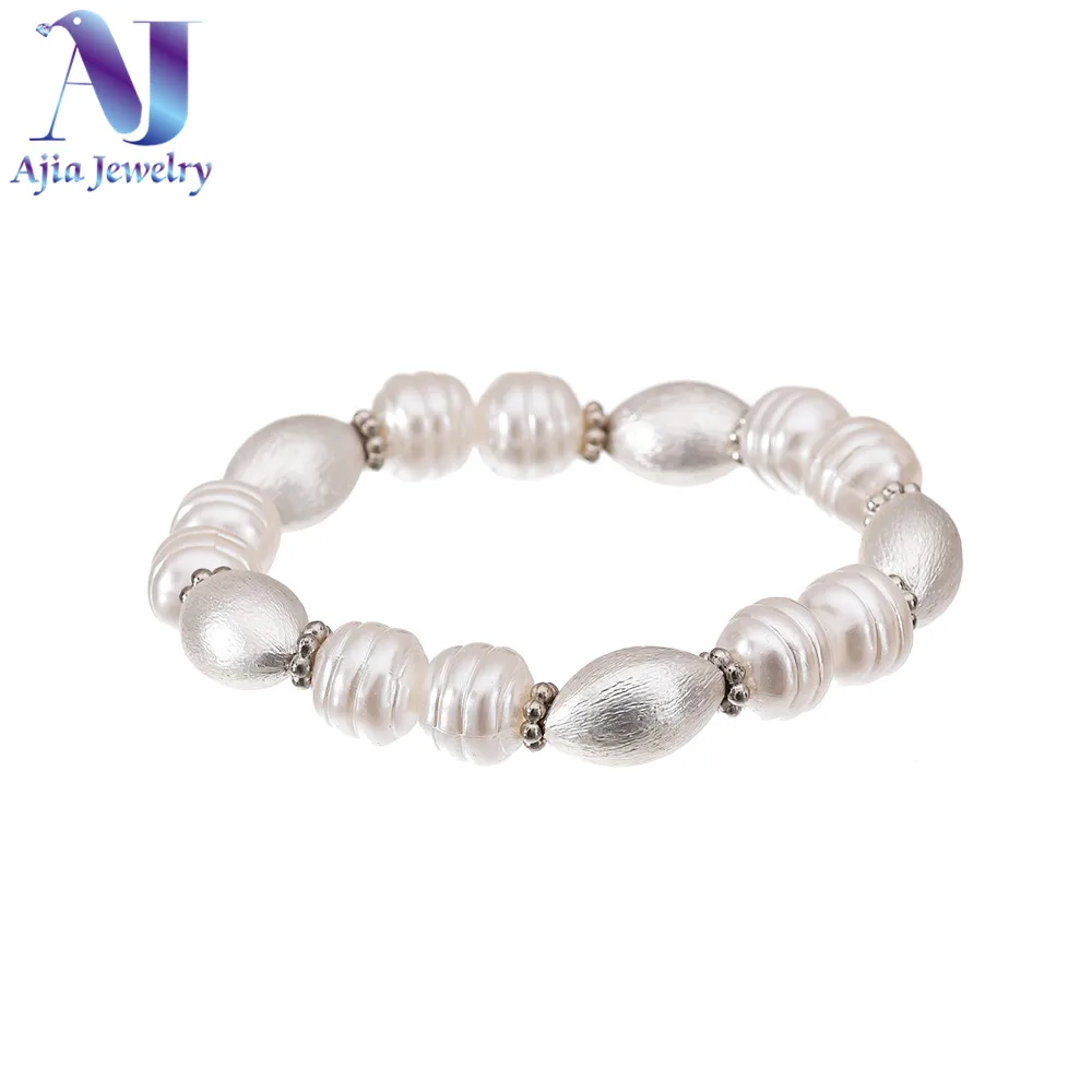 

Vintage Adjustable Pearl Bracelet For Women Wedding Jewelry Beads Bracelet Simple Women Accessories pulseras mujer moda 2019 New