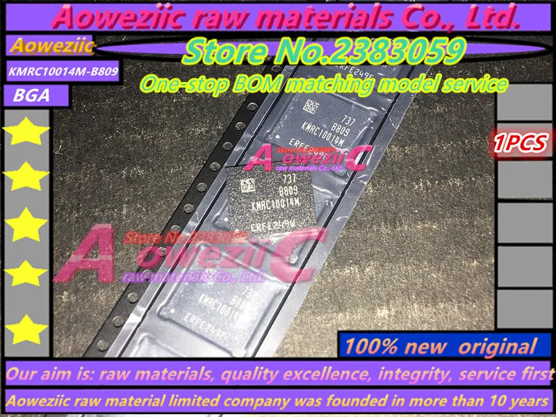 Aoweziic 100% new original KMRC10014M-B809 KMRX10014M-B614 KMR21000BM-B809 KMQX10013M-B419 KMRX1000BM-B614 Memory chip | Электроника