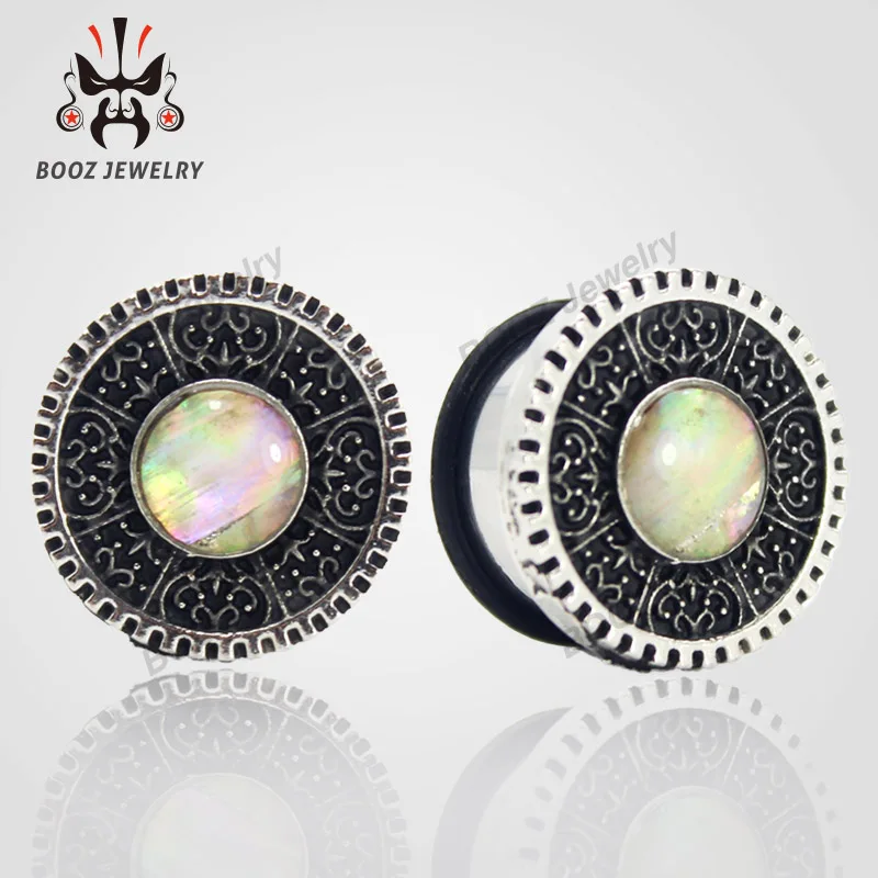 2016 new arrival stainless steel ear gauges piercing body jewelry ears