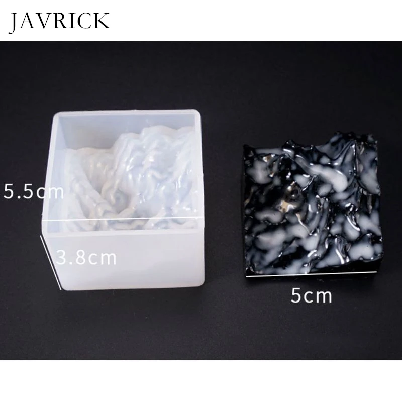 Snow Mountain Silicone Mold Transparent Resin DIY Double Sided Mould Epoxy Molds Crafts Decorations Jewelry Making | Украшения и