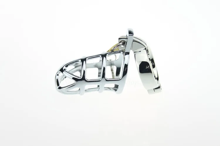 Metal Male Chastity Device Cages Virginity Penis Lock with Adjustable Penis Ring,Adult Games Cock Cage Sex Toys for Man