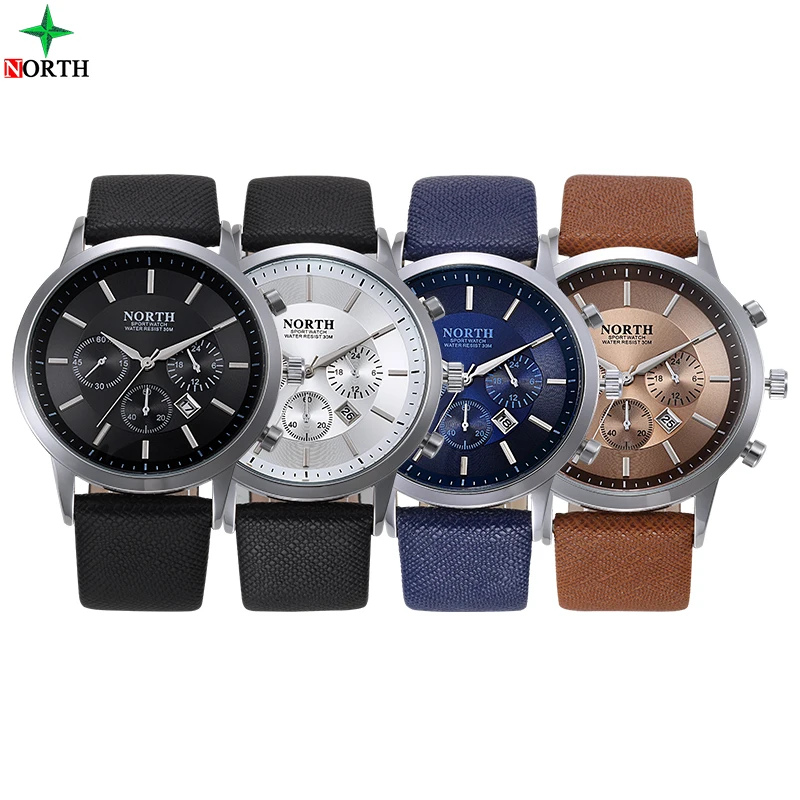 north sport watch water resist 30m