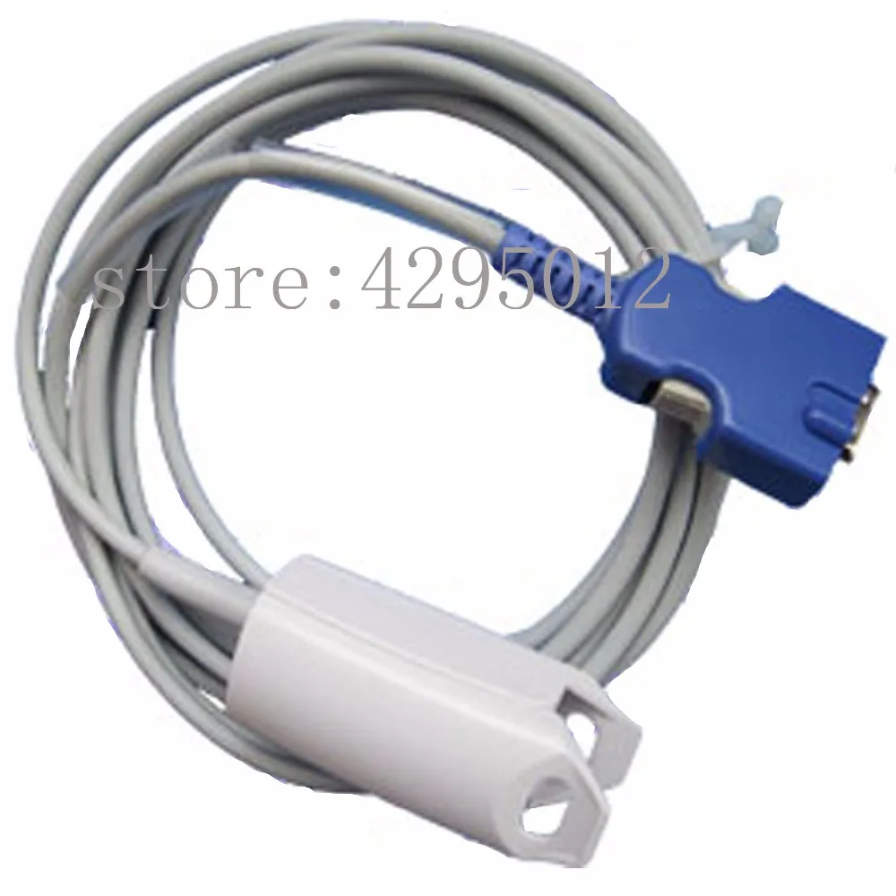 Oximax da Nellcor Sensor de Clipe de Spo2 Tecnologia Adulto Compatível Com: Oxi N550 N595 N560 N5500 Fukuda 7100 Mediana Ym6000 Doc-10 3 DOC-10 Tecnologia Oximax Da Nellcor adulto sensor