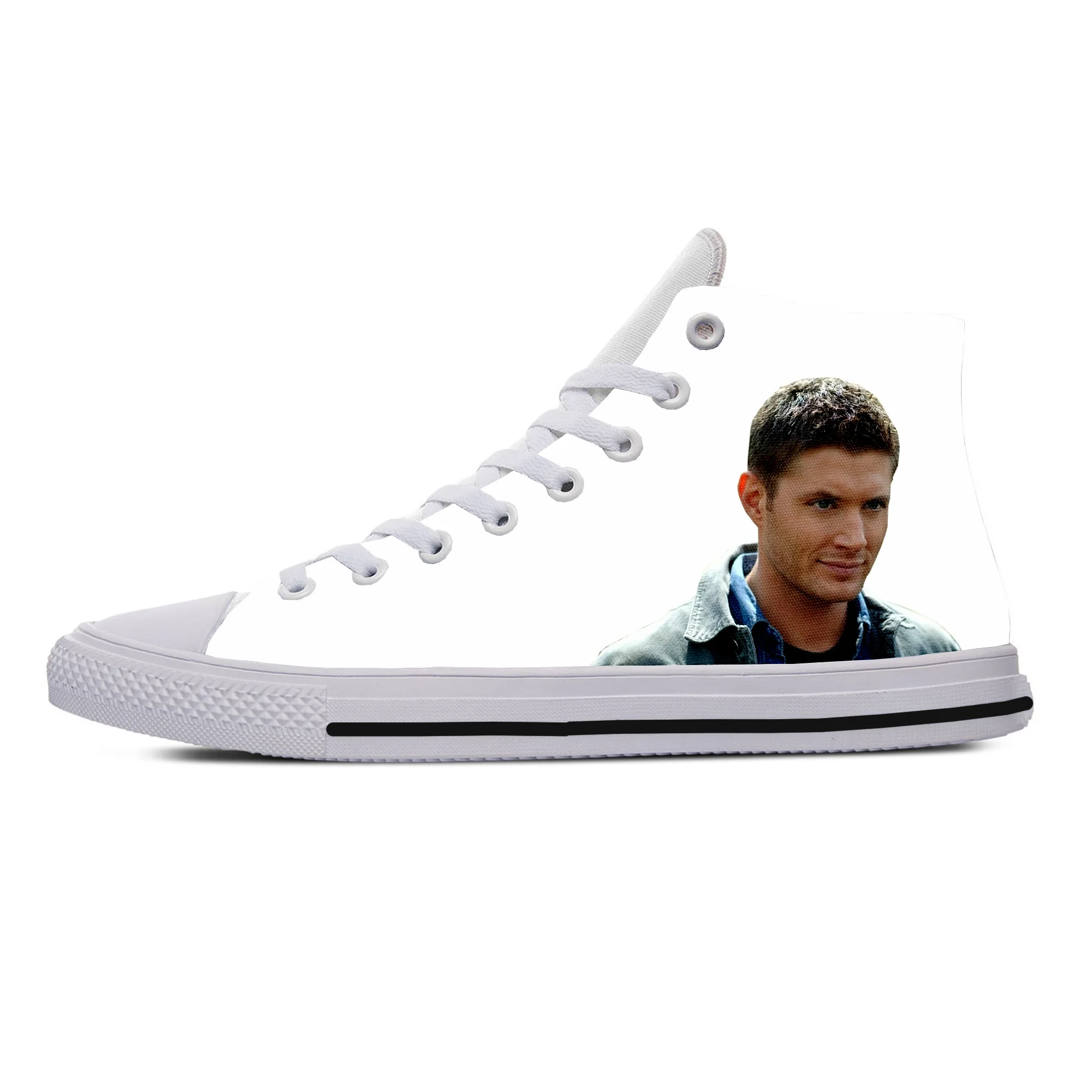 

2019 hot fashion 3D Jensen Ackles High Sneakers for men/women high quality 3D printing handiness casual shoes