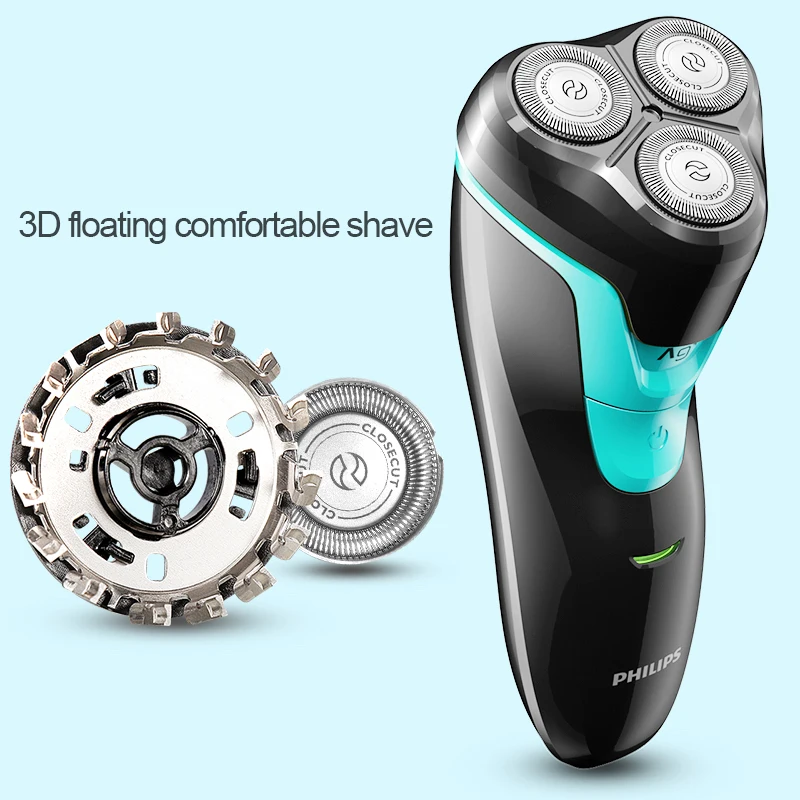 Электрическая Бритва Philips FT658 оригинальная перезаряжаемая вращающаяся с 3D