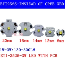 10pcs 3W Nation Star 2525 SMD High Power LED diode Chip light emitter Cool Neutral White